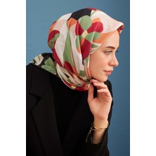 İpekhan Daphne Desenli Pamuk Eşarp 1108-02