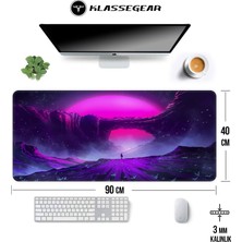 KlasseGear Pro 90x40 Cm Xxl Gaming Oyuncu Mouse pad MousePad Lunar Majesty