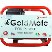 Goldmoto GM4BJBS Benzinli 4 Kva Nsm Alternatörlü Monofaze Jeneratör ATALARGM4BJBS
