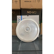 No-Vo 360° Hareket Sensörlü Tavan Armatür Ps Gövde & Ps Kapak 2*9W NV001.70