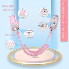 Bebbly Çocuk Dolaşma Önleyici Bileklikçocuk Dolaşma Önleyici Kemer, Anahtar Kilitli Çekme Halatı ile (Yurt Dışından)
