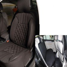 Kepmorpho 
chevrolet Cruze Hb Lüx Oto Koltuk Minderi Ön Arka 5'li Set Elegance Serisi Tam Siyah