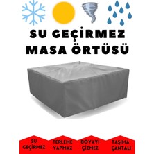 Ekstra Kalın Bahçe Mobilyası Koltuk Masa Sandalye Örtü Branda 200X150X75 150GR. Sıvama Kumaş