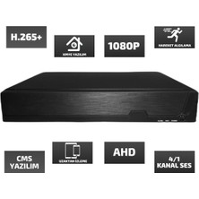 Picam 4 Kanal AHD DVR 1080N Xmeye Hibrit Kayıt Cihazı