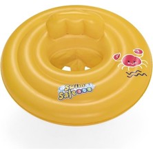 Bestway Swim Safe Abc 69CM Wondersplash Round Baby Boat [bebe Flatörü]