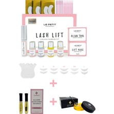 Le Petit Kirpik Lifting Seti, Lash Lift & Kaş & Kirpik Bakım Yağı Kompleksi ve Kaş Şekillendirici Wax