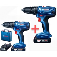 Bosch Gsb 180 Li 2 Makine ,2 Batarya ve 1 Şarj Cihazı