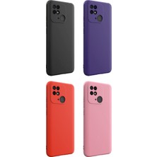 Microcase Xiaomi Poco C40 Campro Serisi Kamera Korumalı Silikon Kılıf - AL3427