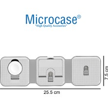 Microcase Iphone-Apple Watch-Airpods Için 3in1 Katlanabilir Kablosuz Şarj Standı - AL3651