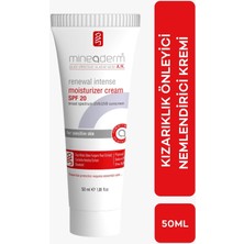 Mineaderm Eks Ticaret Mineaderm Hassas Ciltler Için Yoğun Nemlendirici Bakım Kremi Spf 20/Renewal Intense Moisturizer Cream Spf 20