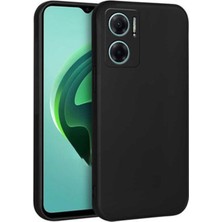 Microcase Xiaomi Redmi Note 11E Elektrocase Serisi Silikon Kılıf - Siyah AL3340