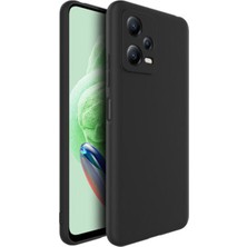 Microcase Xiaomi Poco X5 Elektrocase Serisi Silikon Kılıf - Siyah AL3340