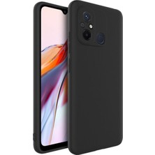 Microcase Xiaomi Poco C55 / Redmi 12C / Redmi 11A Elektrocase Serisi Silikon Kılıf - Siyah AL3340