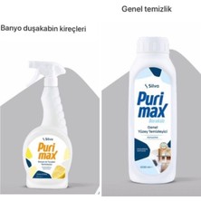 Silva Purimax Genel Yüzey Temizleyici ve Purimax Banyo ve Tuvalet Temizleyici
