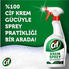 Cif Krem Sprey %100 Krem Gücü 750 ml Domestos Çamaşır Suyu Dağ Esintisi Maksimum Hijyen 750 ml