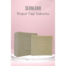 Seonland 1 Adet 125Gr Cilt Beyazlatıcı Siyah Nokta Yağ Bezesi Temizleyici Peeling Sefidab Ruşur Taşı Sabunu 1 Adet 125 G