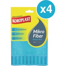 Koroplast Mikrofiber Banyo Bezi 2li x 4 Pake