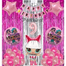 Parti Station Diva Lol Surprise 9 Yaş Balon Seti Lol Bebek Balon Seti Lol Doğum Günü Parti Seti