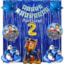 Parti Station Paw Patrol Balon Seti Paw Petrol 2 Yaş Balon Seti Paw Patrol Doğum Günü Set Paw Patrol Chase