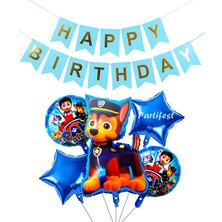 Parti Station Paw Patrol Balon Seti Paw Petrol Balon Seti Paw Patrol Doğum Günü Set Paw Patrol Chase