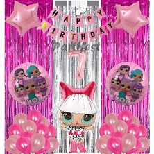 Parti Station Diva Lol Surprise 7 Yaş Balon Seti Lol Bebek Balon Seti Lol Doğum Günü Parti Seti