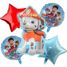 Parti Station Paw Patrol Balon Seti Paw Petrol Yaş Balon Seti Paw Patrol Doğum Günü Set Paw Patrol Marshall