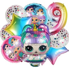 Parti Station Lol Surprise 9 Yaş Balon Seti Lol Bebek Balon Seti Lol Doğum Günü Parti Seti