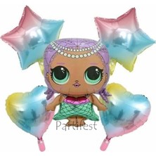 Parti Station Lol Surprise Yaş Balon Seti Lol Bebek Balon Seti Lol Doğum Günü Parti Seti