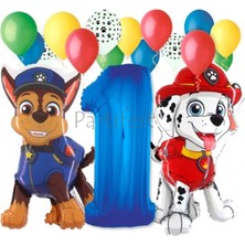 Parti Station Paw Patrol Balon Seti Paw Petrol 1 Yaş Balon Seti Paw Patrol Doğum Günü Set Marshlall Chase