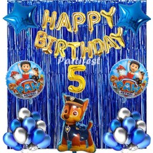 Parti Station Paw Patrol Balon Seti Paw Petrol 5 Yaş Balon Seti Paw Patrol Doğum Günü Set Paw Patrol Chase