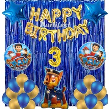 Parti Station Paw Patrol Balon Seti Paw Petrol 3 Yaş Balon Seti Paw Patrol Doğum Günü Set Paw Patrol Chase