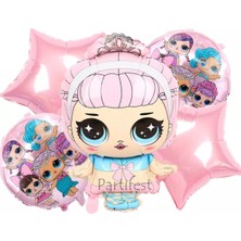 Parti Station Lol Surprise Yaş Balon Seti Lol Bebek Balon Seti Lol Doğum Günü Parti Seti