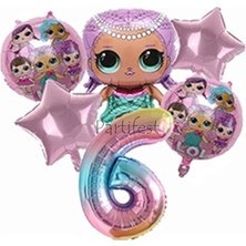 Parti Station Lol Surprise 6 Yaş Balon Seti Lol Bebek Balon Seti Lol Doğum Günü Parti Seti