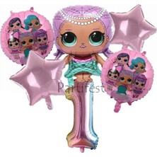 Parti Station Lol Surprise Yaş Balon Seti Lol Bebek Balon Seti Lol Doğum Günü Parti Seti