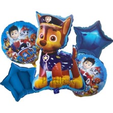 Parti Station Paw Patrol Balon Seti Paw Petrol Yaş Balon Seti Paw Patrol Doğum Günü Set Paw Patrol Marshlall Chase