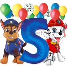 Parti Station Paw Patrol Balon Seti Paw Petrol 5 Yaş Balon Seti Paw Patrol Set Paw Patrol Marshlall Chase