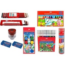 Faber Castell Kırtasiye ve Oyuncak Dünyası Anaokul Okula Dönüş Boyama Kırtasiye Seti