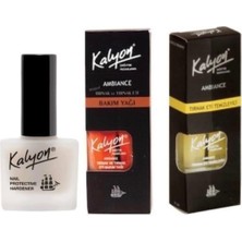 EKS Ticaret Kalyon Tırnak Bakım Yağı ve Tırnak Eti Temizleyici 3'lü Set Profesyonel Kalite