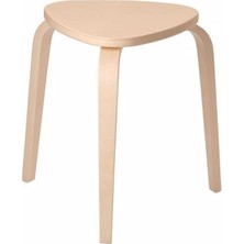 IKEA Kyrre Huş Ahşap Tabure, Modern Tasarım ve Yüksek Dayanıklılık ile Ergonomik Kullanım