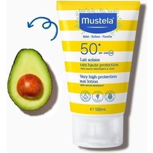 Mustela Yüksek Koruma Faktörlü Spf 50+ 100 ml Bebek Güneş Kremi