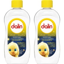 Dalin Rahatlatıcı Vanilya Kokulu Bebek Yağı 300ML x 2 Adet