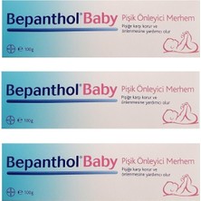 Bepanthol Bepanthol Baby Pişik Kremi 100 gr Pişik Önleyici 3ADET
