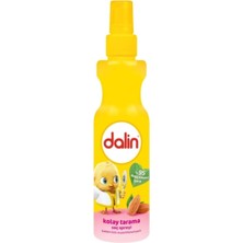 Dalin Kolay Saç Tarama Spreyi 200ML Badem Özlü (3 Lü Set)