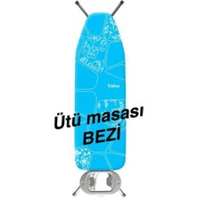 Silva Turkuaz Renk Ütü Masası Bezi Aras Home