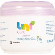 Uni Baby Uni Care Bebek Vazelin 100 ml Kuruyan Ciltler İçin Nemlendirici Özellikli