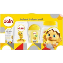 Dalin Bebek Bakım Hediye Seti Likit Pudralı 8690605072643