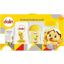 Dalin Bebek Bakım Hediye Seti Likit Pudralı 8690605072643