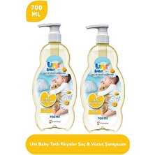 Uni Baby Tatlı Rüyalar Şampuanı 700 ml 2 Adet Unı Baby 700