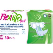 Marka Flexi Life Plus Hasta Bezi Medium Beden 30'lu