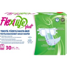 Marka Flexi Life Plus Hasta Bezi Medium Beden 30'lu